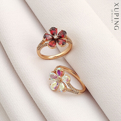 انگشتر شکوفه جواهری ژوپینگ