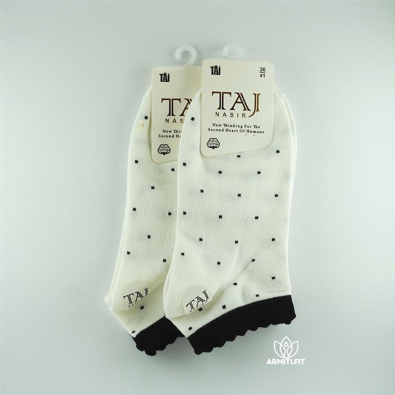 جوراب مچی زنانه خالدار