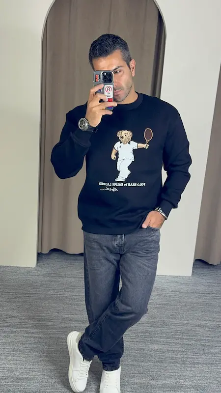 دورس تدی مردانه گلدوزی