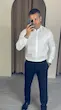 پیراهن  ساده کلاسیک مردانه