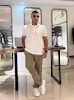 پلوشرت دکمه ای TOMMY مردانه سفید