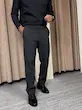 شلوار پارچه ای رگولار مردانه مشکی ذغالی