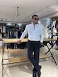 پیراهن آکسفورد LACOSTE آستین بلند مردانه 