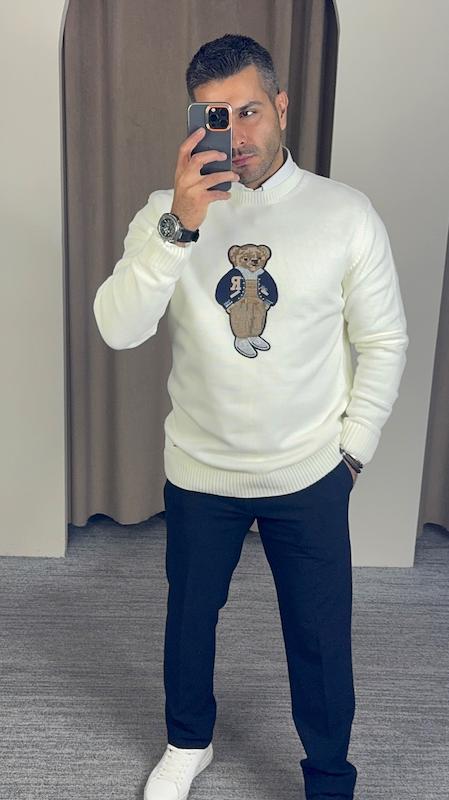 بافت تدی گلدوزی مردانه