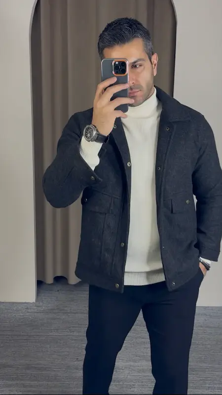 کت فوتر ضخیم مردانه