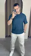 تیشرت یقه گرد مردانه مراکش
