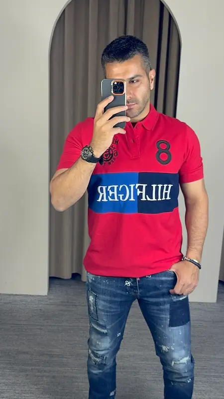 پلوشرت دکمه ای TOMMYمردانه