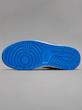 کتونی نایکی جردن ۱ لو زنانه (Air Jordan 1 Low) - رنگ سفید آبی کاربنی (Royal White)