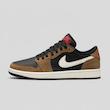 کتونی نایکی جردن ۱ لو زنانه(Air Jordan 1 Low) - رنگ قهوه‌ای مشکی (Palomino Style)