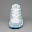 کتونی نایکی جردن ۱ لو زنانه آبی آسمانی سفید | Air Jordan 1 Low UNC