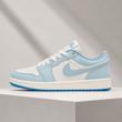 کتونی نایکی جردن ۱ لو زنانه آبی آسمانی سفید | Air Jordan 1 Low UNC