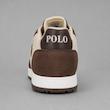 کتونی کژوال پولو رالف لورن زنانه کرم قهوه‌ای شکلاتی | Polo Ralph Lauren Cream Brown Sneaker