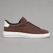 کتونی زنانه وجا جیر قهوه‌ای شکلاتی با لوگوی سفید | Veja Women’s Brown Suede Sneaker