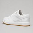 کتونی نایک ایر جردن ۱ لو مردانه سفید کامل Nike Air Jordan 1 Low All White Gum Sole