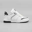 کتونی لویی ویتون مردانه مدل LV Trainer رنگ سفید مشکی   Louis Vuitton LV Trainer White Black Sneaker