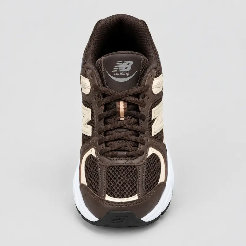 کتونی رانینگ نیوبالانس 530 قهوه‌ای / کرم با زیره ABZORB (New Balance 530 Chocolate Brown)