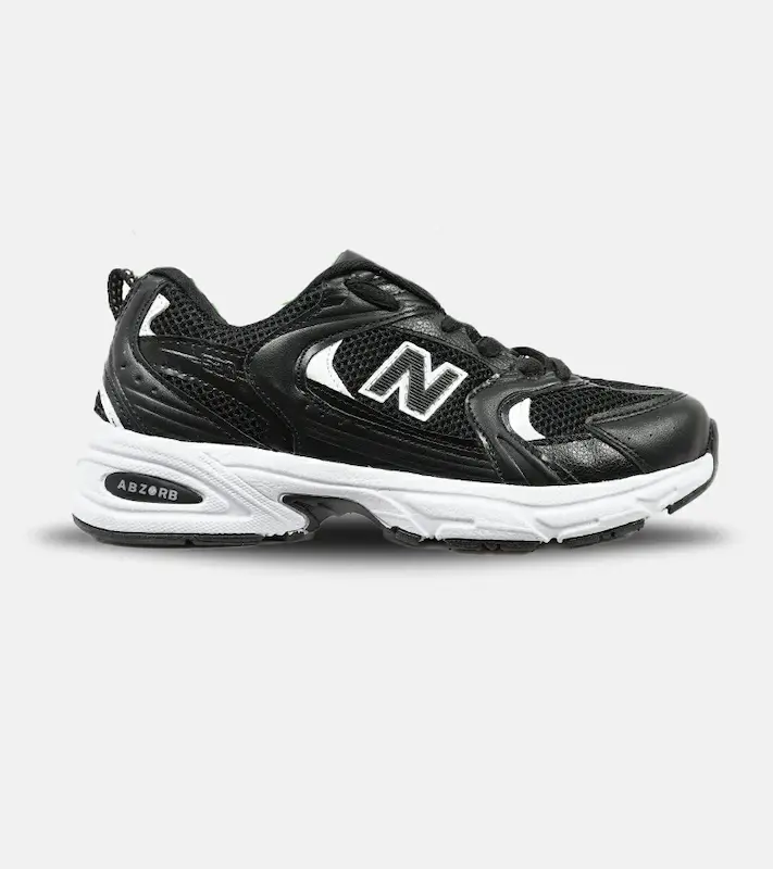 کفش کتانی مردانه New Balance مشکی سفید