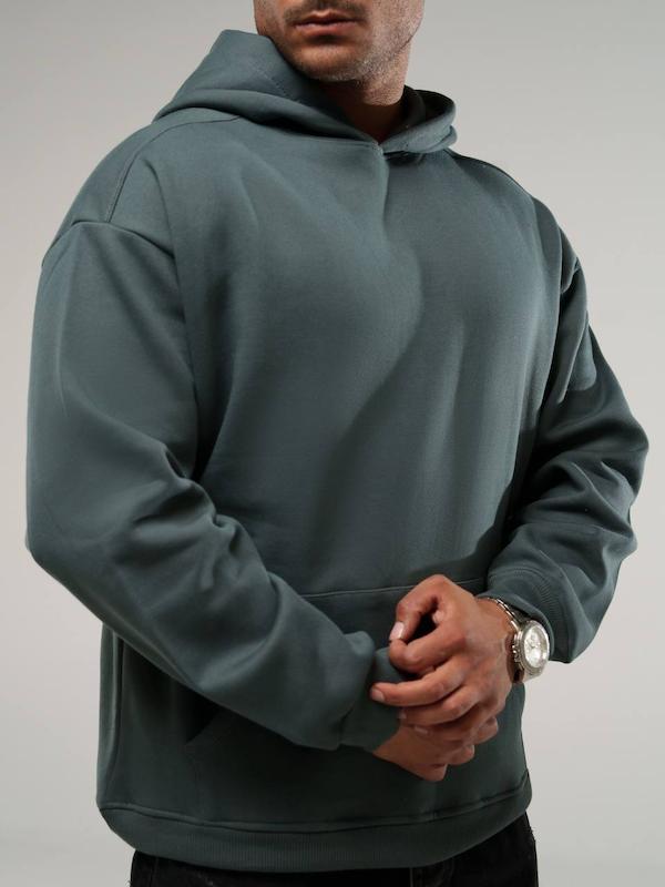 هودی بیسیک سبز تیره