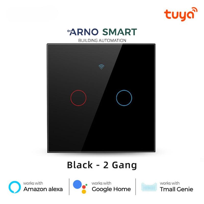 کلید لمسی هوشمند-دو پل Tuya WiFi 