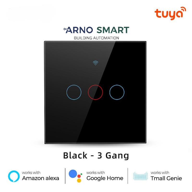 کلید لمسی هوشمند-سه پل Tuya Zigbee 