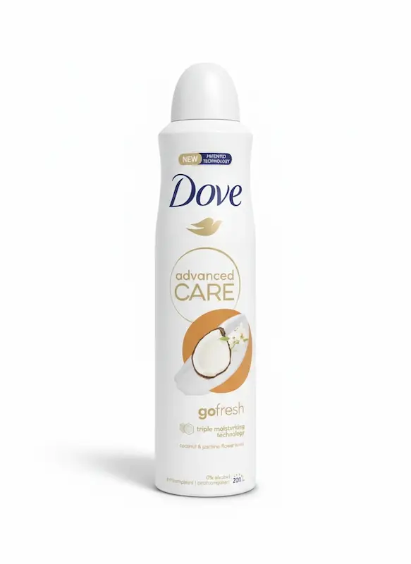 اسپری ضدتعریق Dove Go Fresh Advanced Care نارگیل