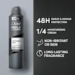 اسپری ضد تعریق  Dove Men+Care  INVISIBLE Dry 