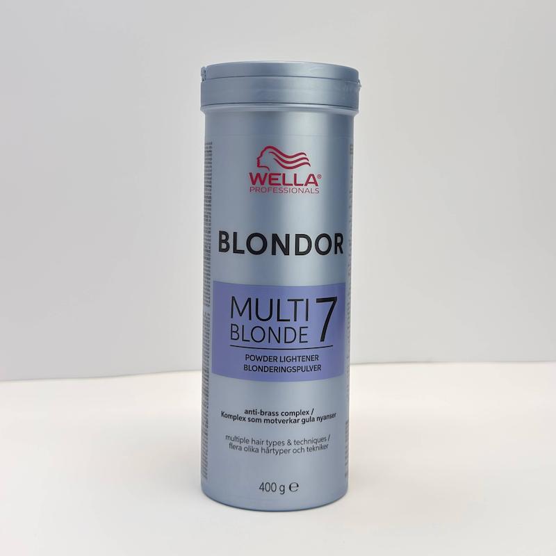پودر دکلره بلوندر ولا (Wella Blondor Multi Blonde 7) 400 گرمی