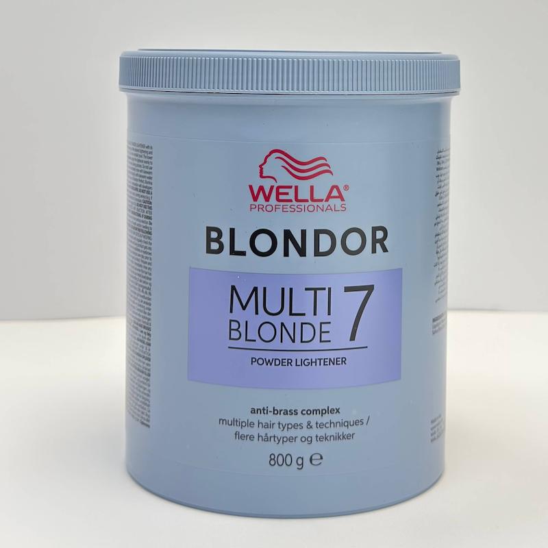 پودر دکلره بلوندر ولا (Wella Blondor Multi Blonde 7) 800 گرمی