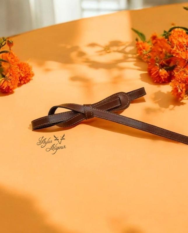 کمربند گره ای طرح پاپیون کد 250