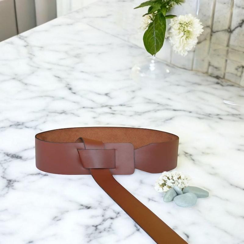 کمربند گره ای بدون سگک کد 207