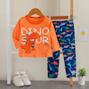 ست تی شرت و شلوار پسرانه مدل دایناسوری
