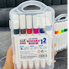 ماژیک 12 رنگ حرفه ای Washable
