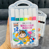ماژیک 12 رنگ حرفه ای Washable