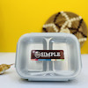 ظرف غذای استیل برند سیمپل 