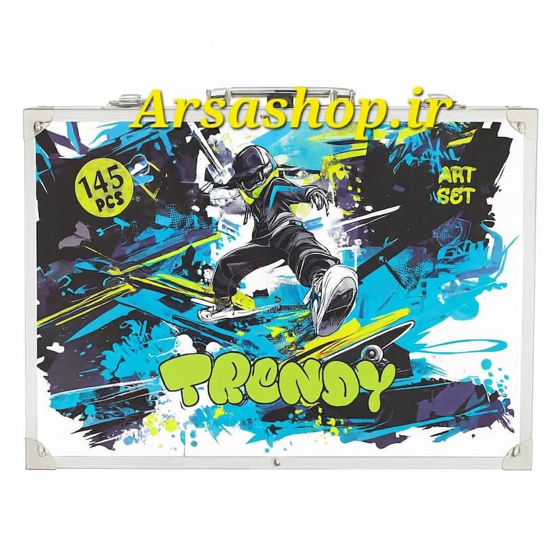 چمدان رنگ آمیزی مدل اسپرت k  (Street Art Case) مجموعه ۱۴۵ تکه در آرساشاپ