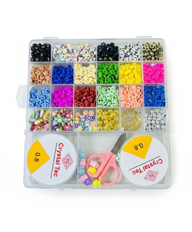 پک ملزومات ساخت دستبند و گردنبند مدل Colorful Candy