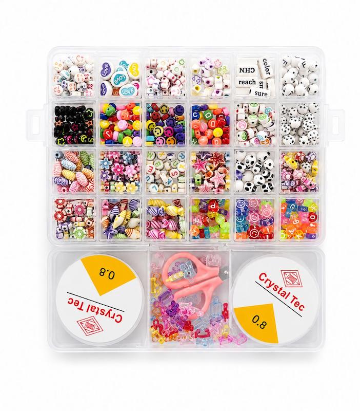 پک مهره‌سازی همه‌کاره Crystal Box مدل آبنباتی 2026