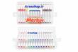  ماژیک اکرلیک حرفه ای برند Acrylic marker مجموعه ۲۴ عددی مدل چمدان دو طبقه