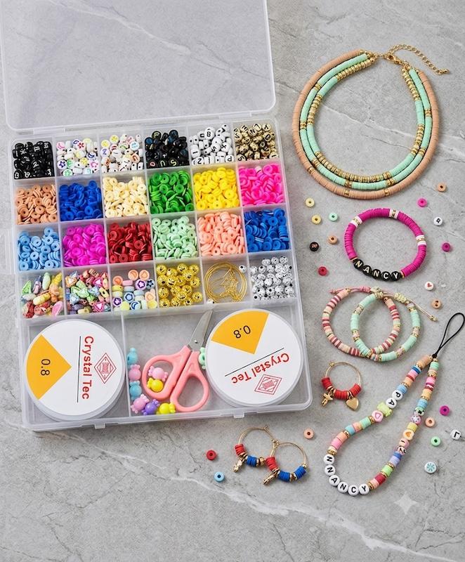 پک ملزومات ساخت دستبند و گردنبند مدل Colorful Candy