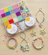پک مهره‌سازی همه‌کاره Crystal Box مدل Rainbow Craft Box-2026