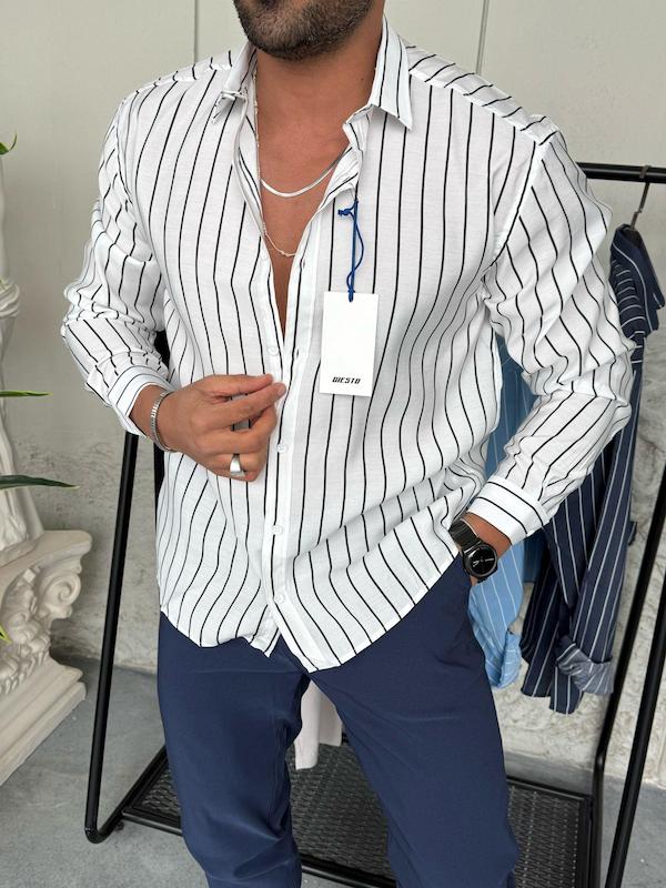 پیراهن جیستو  راه راه کد 1