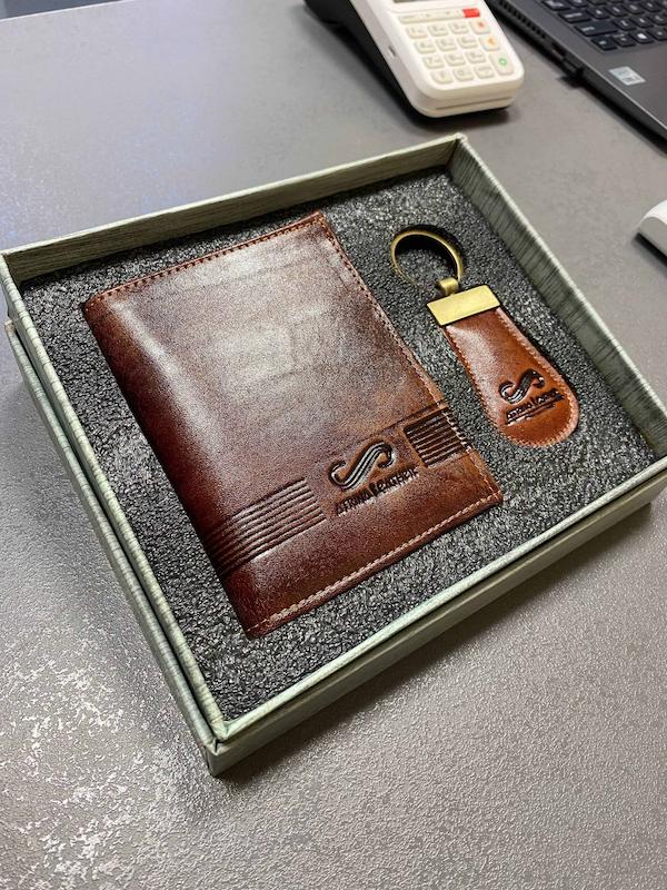 ست چرم طبیعی 2 تیکه 7045