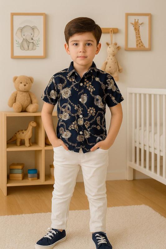 پیراهن  تک نخی زنجیر