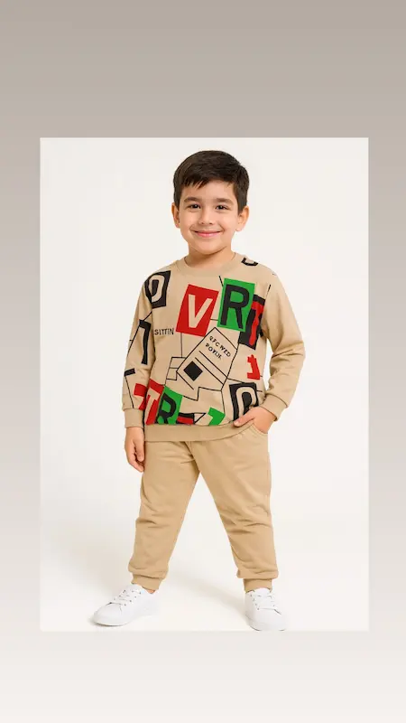 بلوز شلوار اسپورت ۵تا۱۰ سال