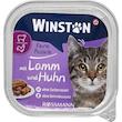 کنسرو گربه وینستون مدل پته بره و مرغ وزن 100 گرم