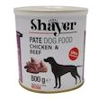 کنسرو غذای سگ شایر مدل chicken and beef 2 وزن 800 گرم