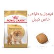 غذای خشک سگ رویال کنین مدل pomeranian وزن 1.5 کیلوگرم