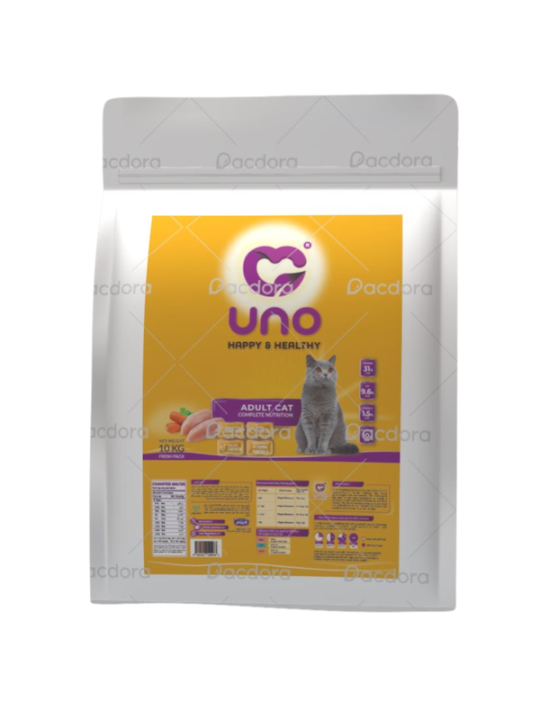 غذای گربه بالغ اونو UNO وزن 10 کیلوگرم