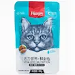 پوچ گربه ونپی طعم مرغ و خرچنگ رنگ آبی وزن ۸۰ گرم