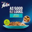 پوچ گربه فلیکس "Felix" با طعم ماهی تن در ژل وزن 85 گرم